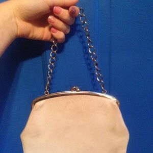 Real Leather clutch bag💛